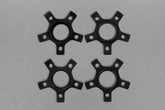 Capristo Ferrari 458 - Wheel Spacers 14mm Front / 17mm Rear (Star Shape) with Titanium Wheel Bolts